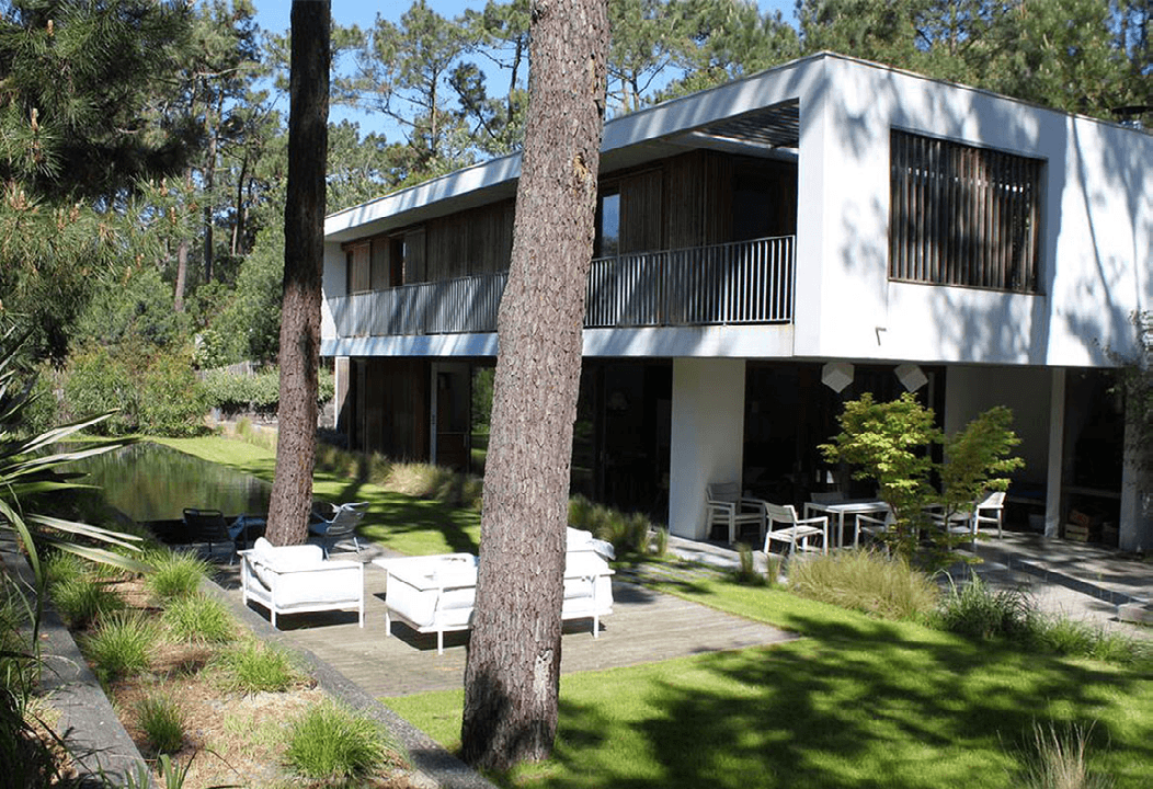 Jardin privé aménagé au Cap-Ferret