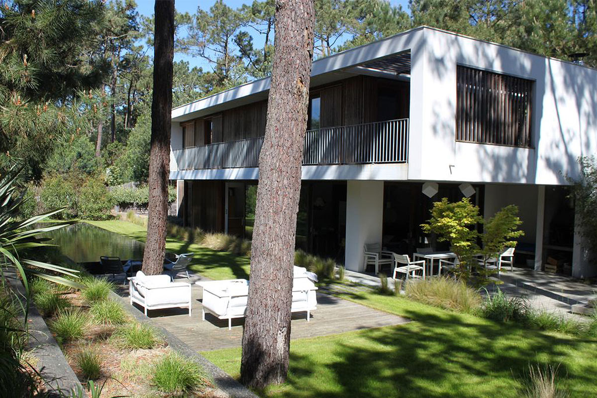 Jardin paysager au Cap-Ferret